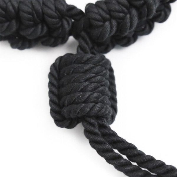 Collared Submission Bondage Sex Rope in Nylon for Beginners Online - Image 4