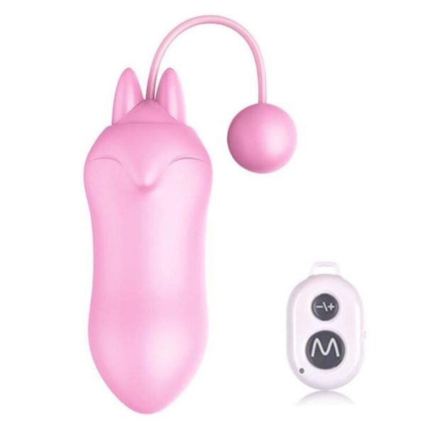 10-Speed Foxy Vibrating Kegel Balls 2pcs Set| |Gspot Discount - Image 2