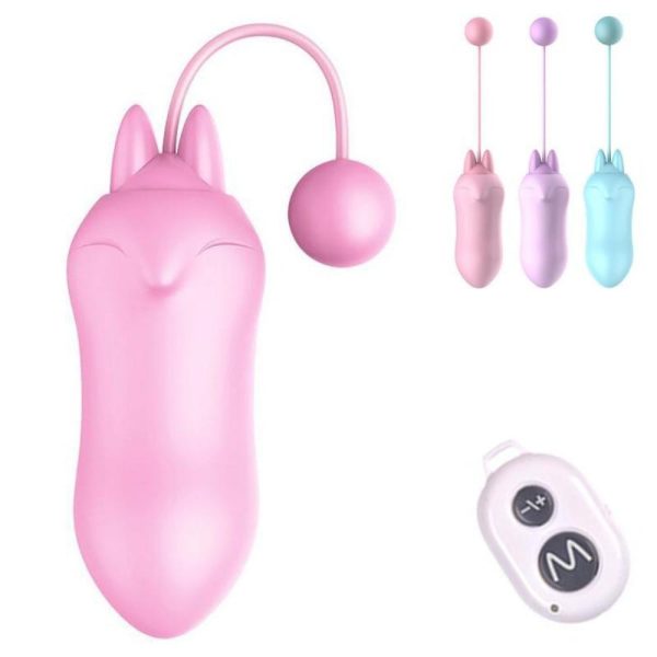 10-Speed Foxy Vibrating Kegel Balls 2pcs Set| |Gspot Discount - Image 3