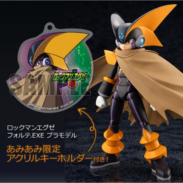AmiAmi - Mega Man Battle Network Bass.EXE Plastic Model Fashion