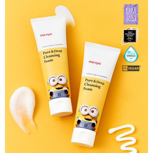 Manyo Factory x Minions - Pure & Deep Cleansing Foam 120ml 1+1 Plan Online - Image 3